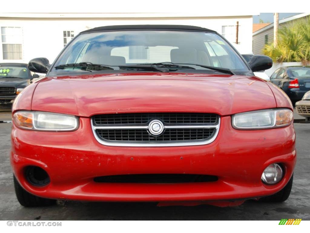 1997 Sebring JXi Convertible - Indy Red / Camel photo #9