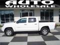 2009 Super White Toyota Tacoma V6 SR5 PreRunner Double Cab  photo #1