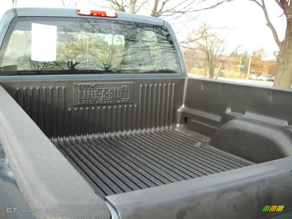 2007 Silverado 1500 Classic Work Truck Regular Cab 4x4 - Blue Granite Metallic / Dark Charcoal photo #8