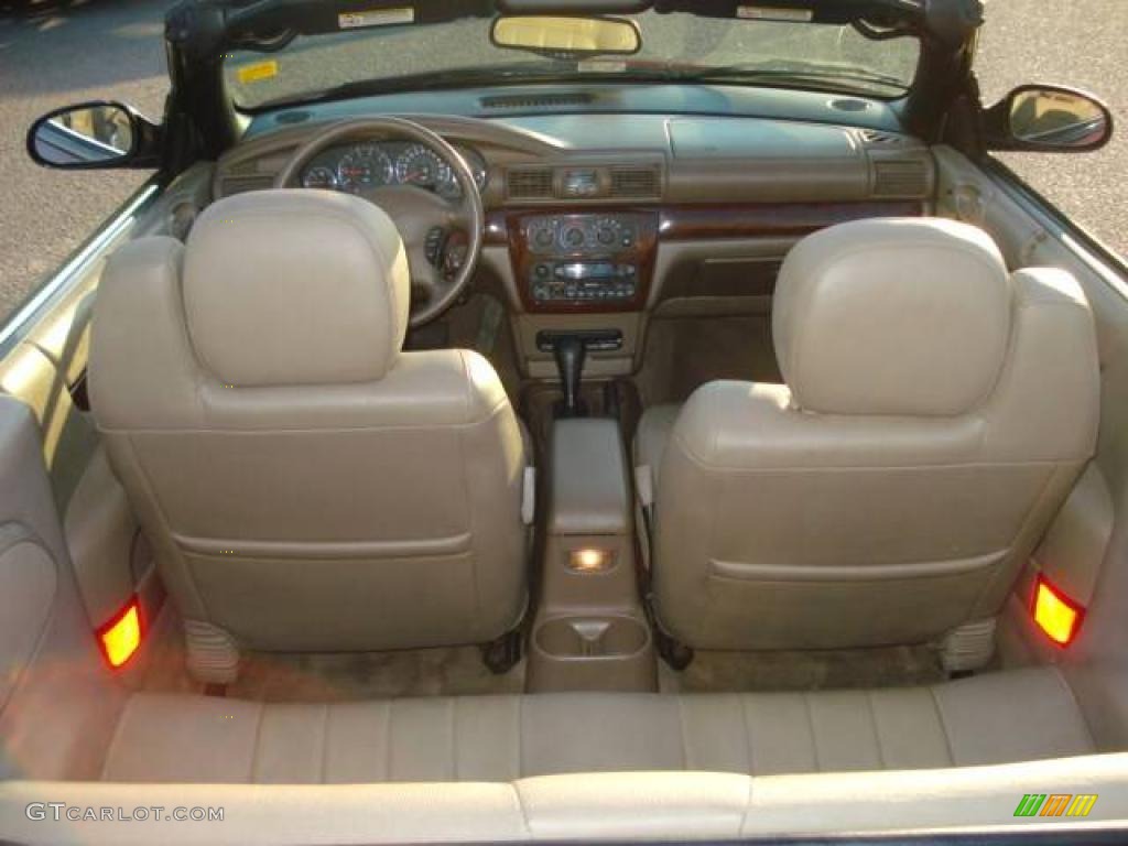 2001 Sebring LXi Convertible - Dark Garnet Red Pearlcoat / Sandstone photo #10
