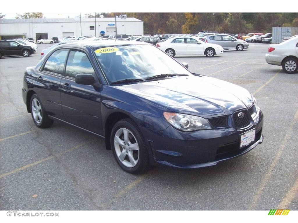 2006 Impreza 2.5i Sedan - Regal Blue Pearl / Anthracite Black photo #1