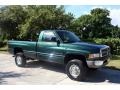 1999 Emerald Green Pearl Dodge Ram 2500 ST Regular Cab 4x4  photo #77