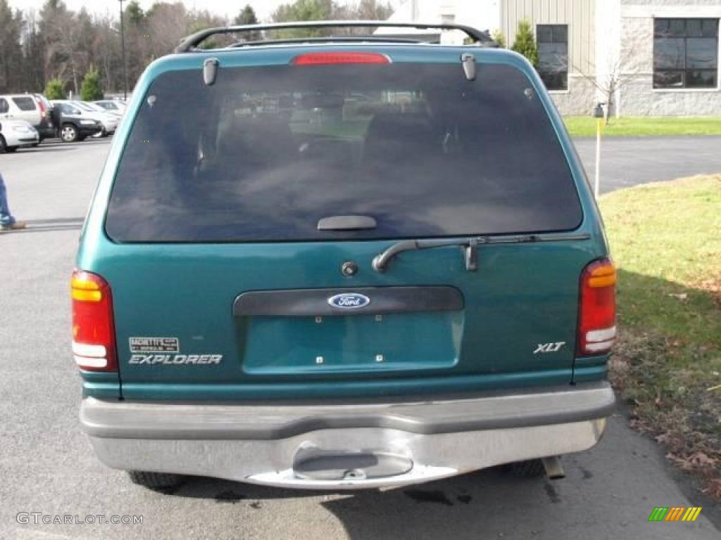 1998 Explorer Limited 4x4 - Pacific Green Metallic / Medium Prairie Tan photo #5