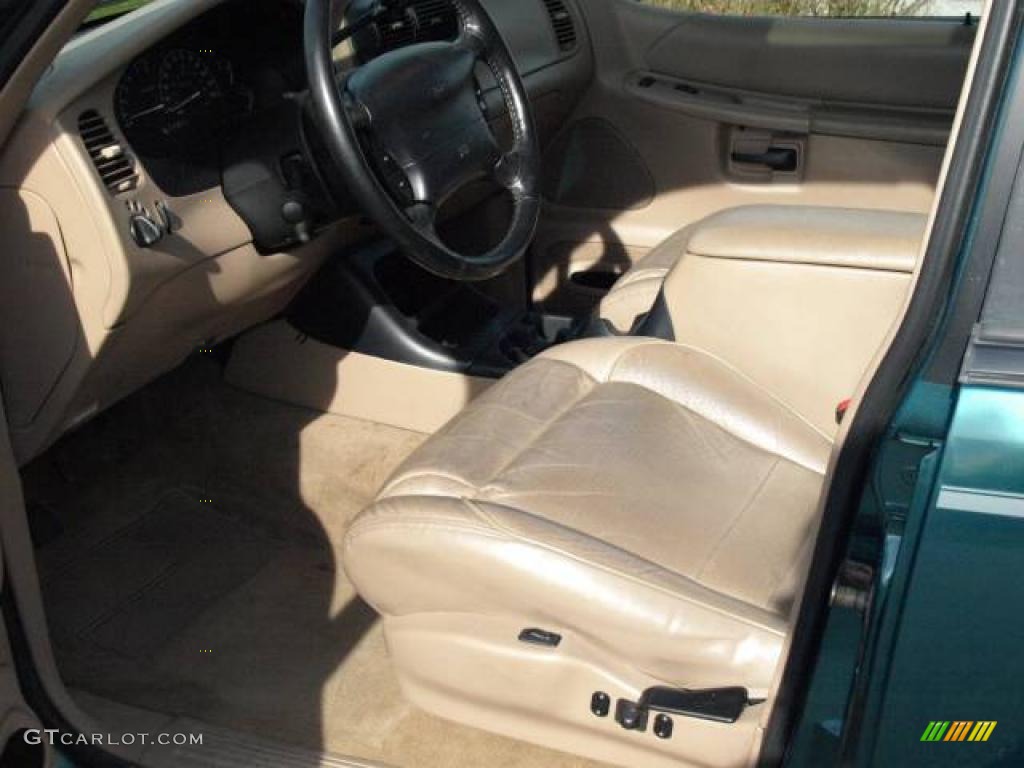 1998 Explorer Limited 4x4 - Pacific Green Metallic / Medium Prairie Tan photo #8