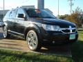 2009 Brilliant Black Crystal Pearl Dodge Journey R/T  photo #7