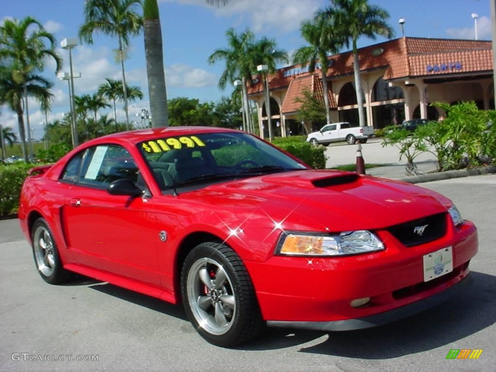 2004 Mustang GT Coupe - Torch Red / Medium Graphite photo #1