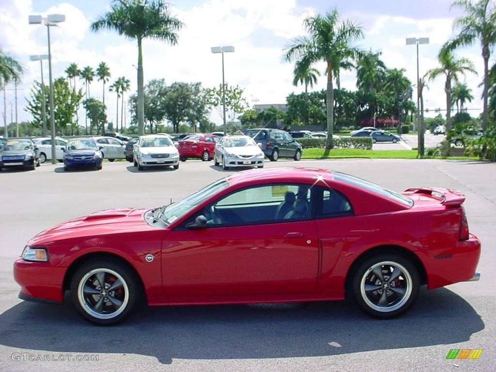 2004 Mustang GT Coupe - Torch Red / Medium Graphite photo #6