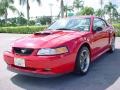 2004 Torch Red Ford Mustang GT Coupe  photo #7