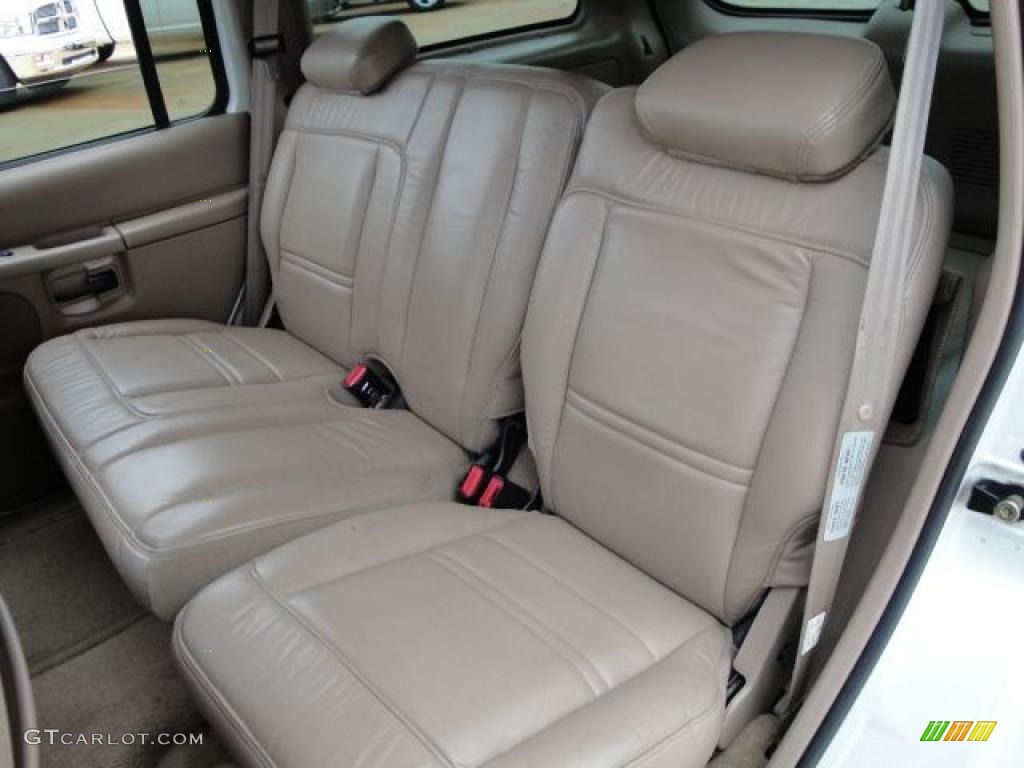 1999 Explorer Eddie Bauer 4x4 - Oxford White / Medium Prairie Tan photo #16
