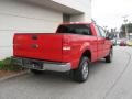 2007 Bright Red Ford F150 XLT SuperCab 4x4  photo #3