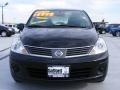 2009 Super Black Nissan Versa 1.8 S Sedan  photo #2