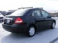 2009 Super Black Nissan Versa 1.8 S Sedan  photo #5