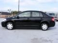 2009 Super Black Nissan Versa 1.8 S Sedan  photo #8