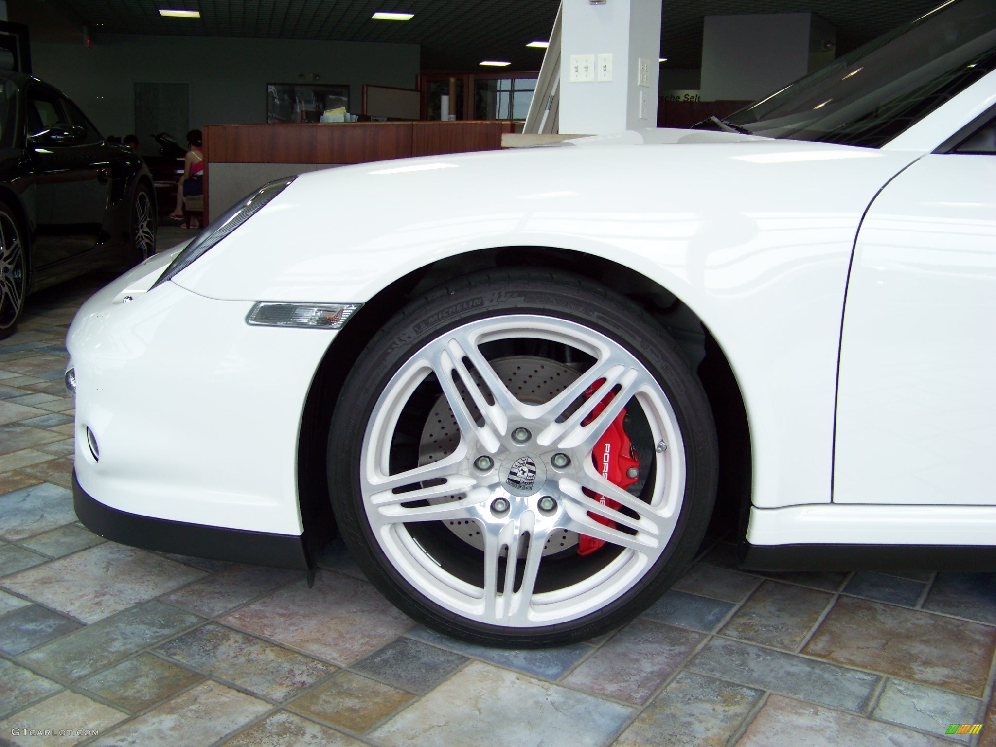 2008 911 Turbo Cabriolet - Carrara White / Black Full Leather photo #23