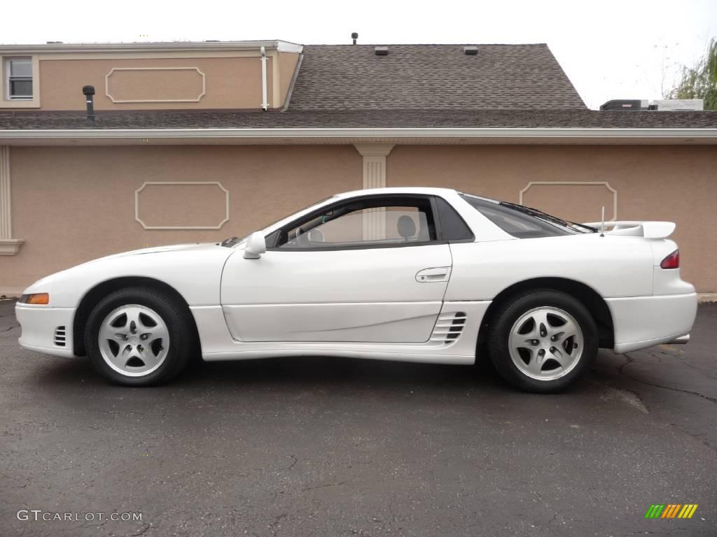 1992 3000GT SL Coupe - Glacier White Pearl metallic / Black photo #16