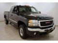 2004 Onyx Black GMC Sierra 2500HD SLT Extended Cab 4x4  photo #1