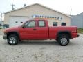 2005 Fire Red GMC Sierra 2500HD Extended Cab 4x4  photo #2