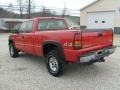 2005 Fire Red GMC Sierra 2500HD Extended Cab 4x4  photo #3