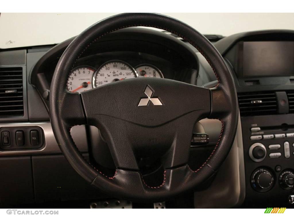 2007 Galant RALLIART - Sunset Orange Pearlescent / Black photo #12
