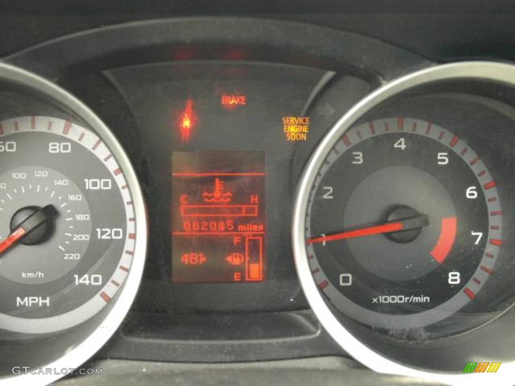 2008 Lancer GTS - Wicked White / Black photo #13