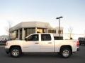2008 Summit White GMC Sierra 1500 SLE Crew Cab 4x4  photo #1