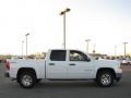2008 Summit White GMC Sierra 1500 SLE Crew Cab 4x4  photo #4