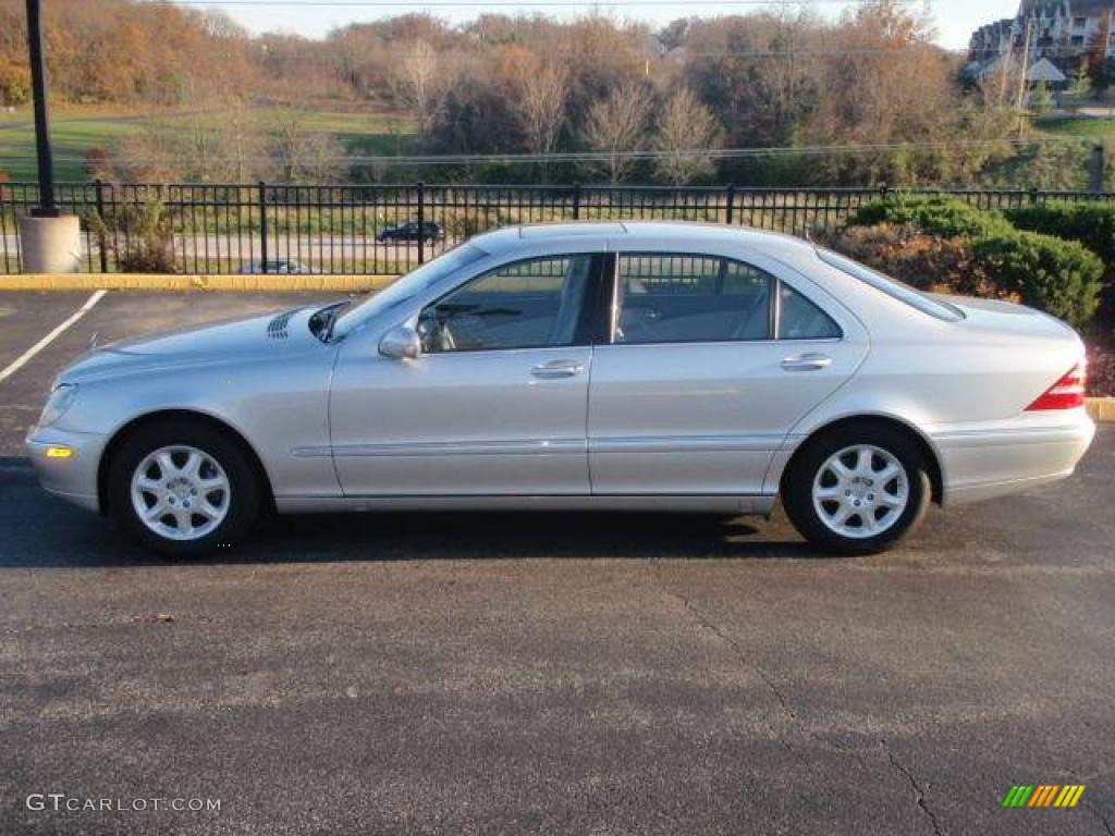 2002 S 430 Sedan - Brilliant Silver Metallic / Ash photo #1