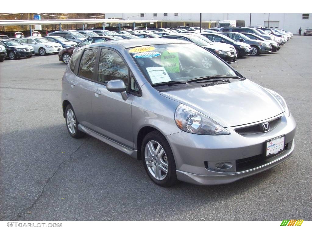 Storm Silver Metallic Honda Fit