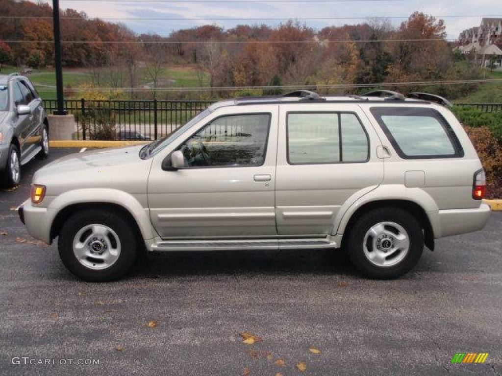 1999 QX4 4x4 - Tuscan Beige Metallic / Beige photo #1