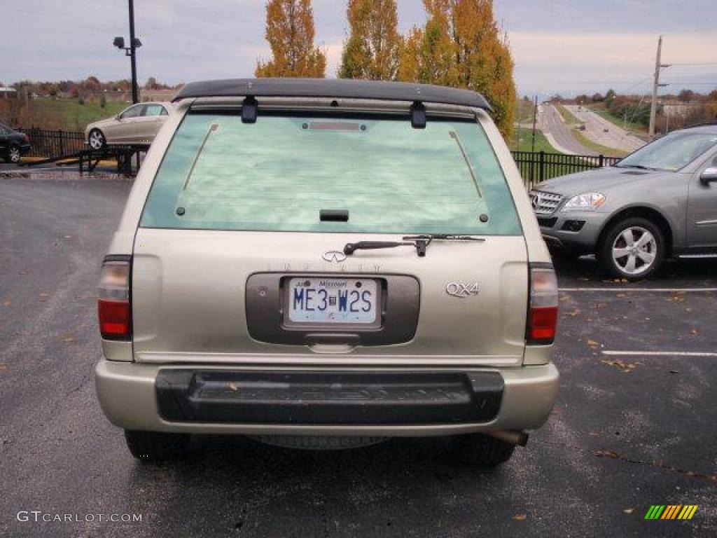 1999 QX4 4x4 - Tuscan Beige Metallic / Beige photo #7