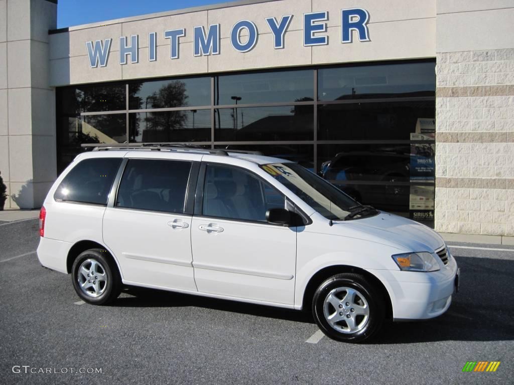2001 MPV LX - Pure White / Beige photo #1