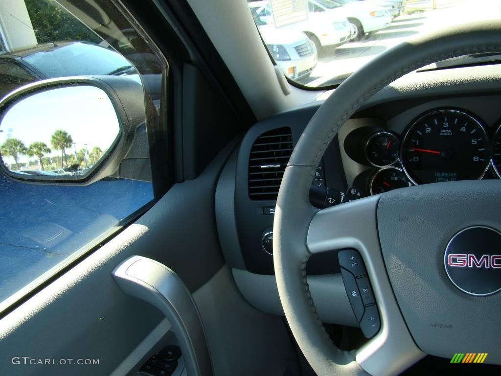 2008 Sierra 1500 SLE Crew Cab 4x4 - Silver Birch Metallic / Light Titanium photo #20
