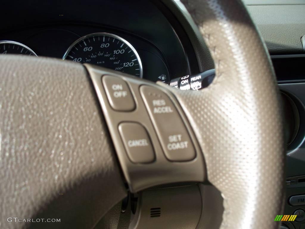 2004 MAZDA6 s Sport Wagon - Pebble Ash Metallic / Beige photo #9