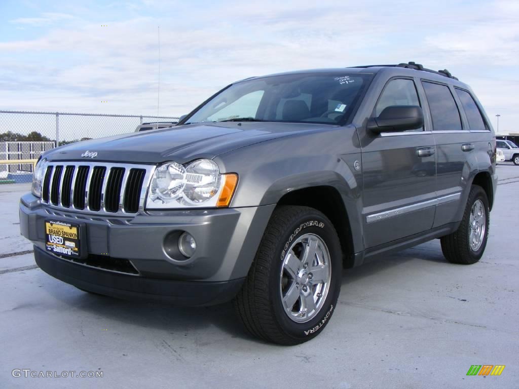 2007 Grand Cherokee Limited 4x4 - Mineral Gray Metallic / Medium Slate Gray photo #1