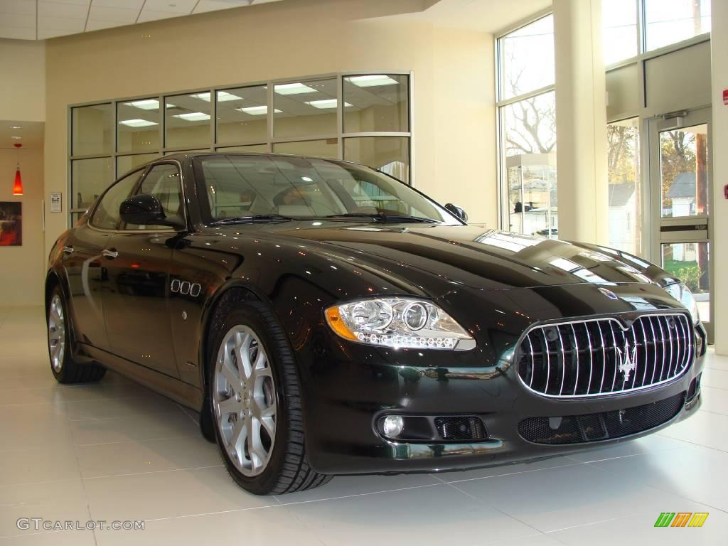 2009 Quattroporte S - Verde Deep Emerald (Green) / Cuoio photo #3