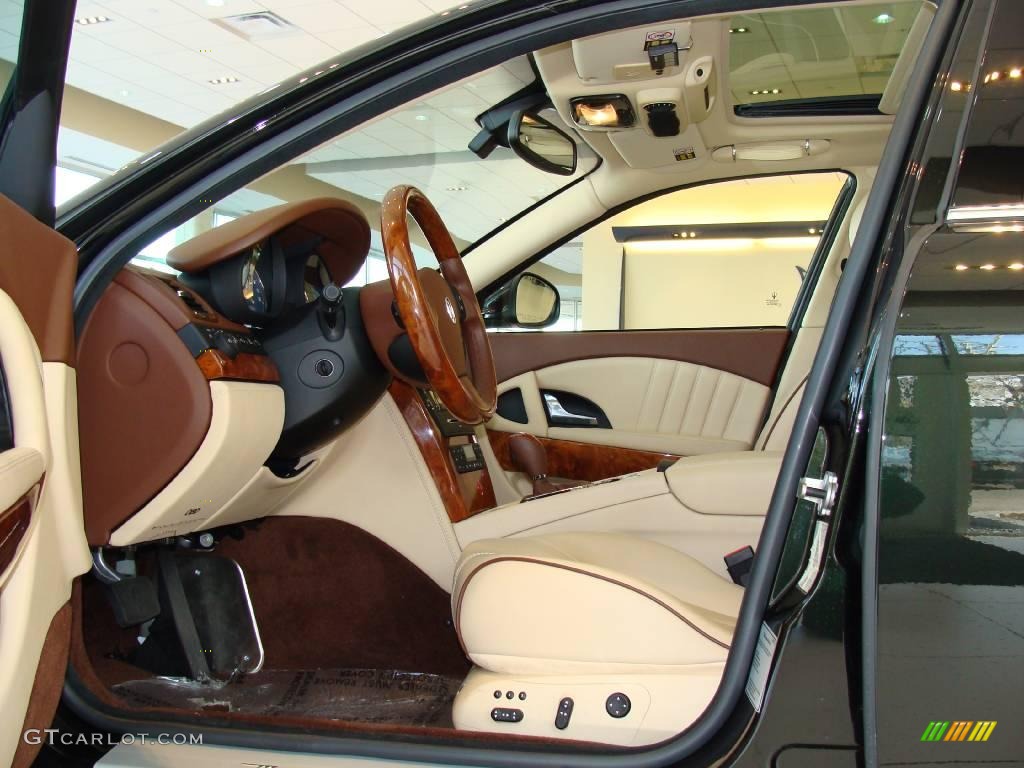 2009 Quattroporte S - Verde Deep Emerald (Green) / Cuoio photo #10