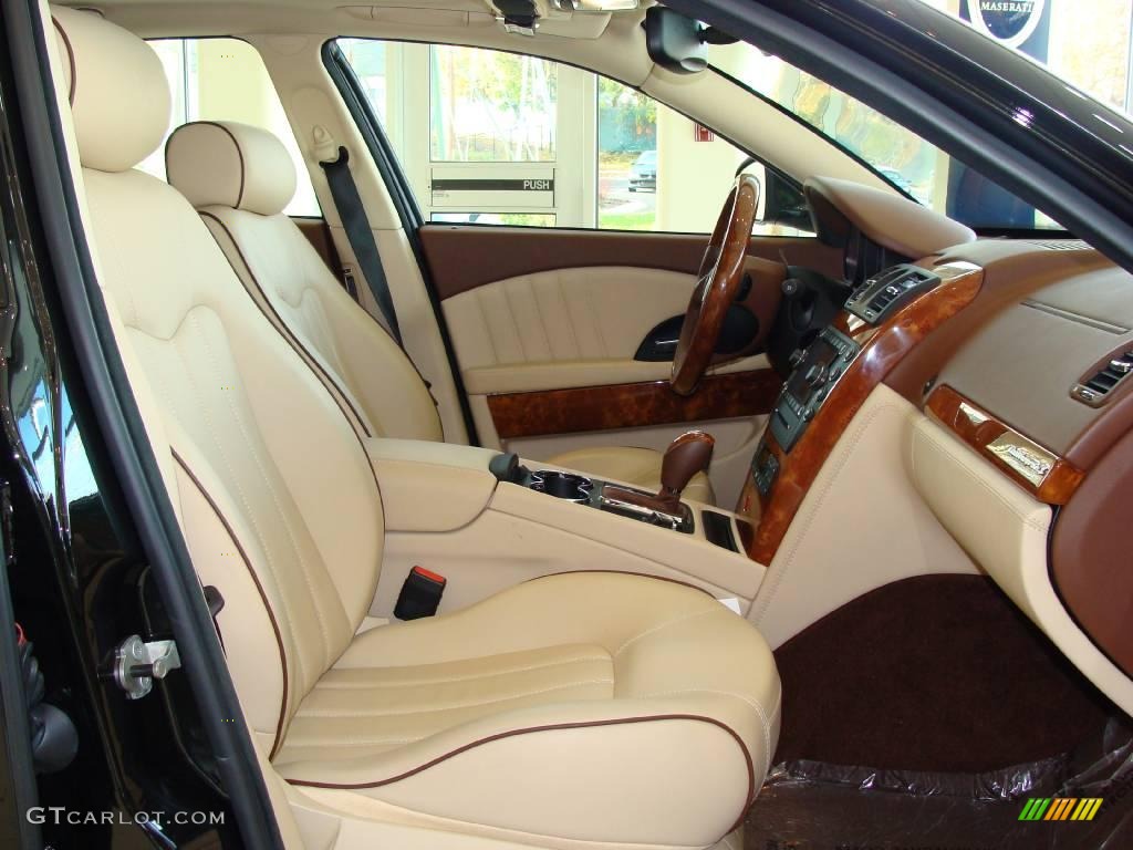 2009 Quattroporte S - Verde Deep Emerald (Green) / Cuoio photo #13