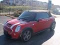 2007 Chili Red Mini Cooper S Convertible  photo #2