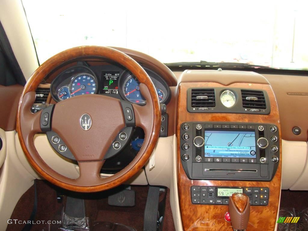 2009 Quattroporte S - Verde Deep Emerald (Green) / Cuoio photo #16