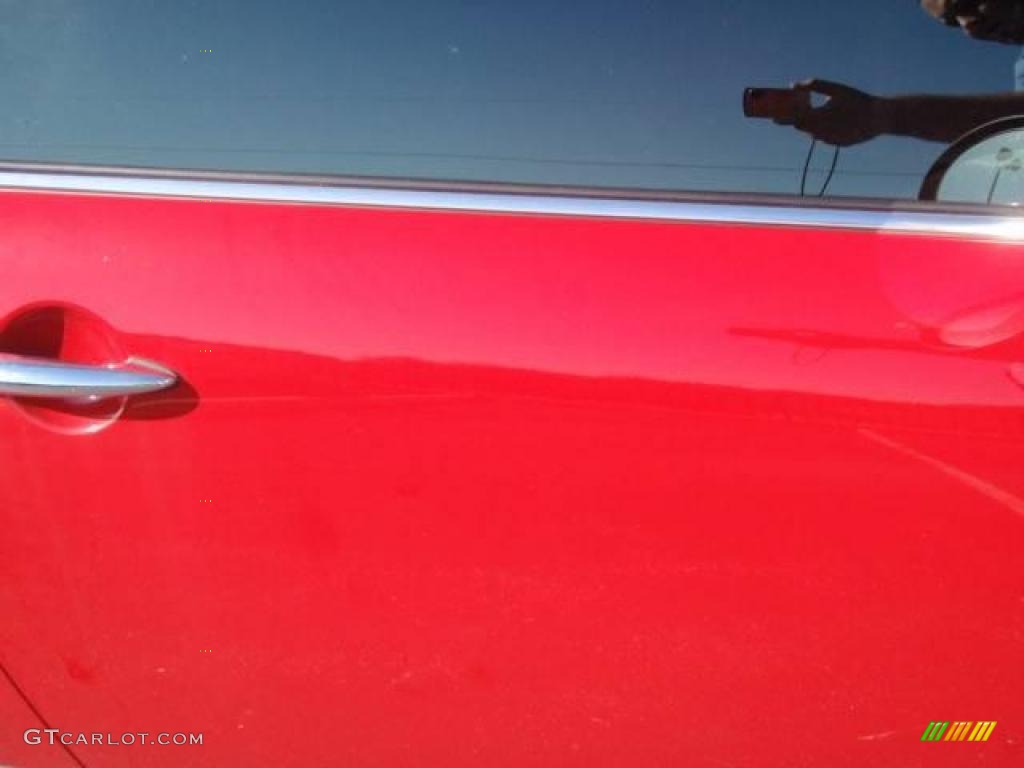 2007 Cooper S Convertible - Chili Red / Carbon Black/Black photo #10