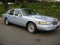 1997 Arctic Blue Pearl Metallic Lincoln Town Car Executive  photo #3
