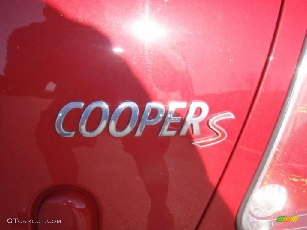 2007 Cooper S Convertible - Chili Red / Carbon Black/Black photo #26