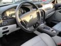 2007 Jaguar S-Type Dove/Charcoal Interior Dashboard Photo