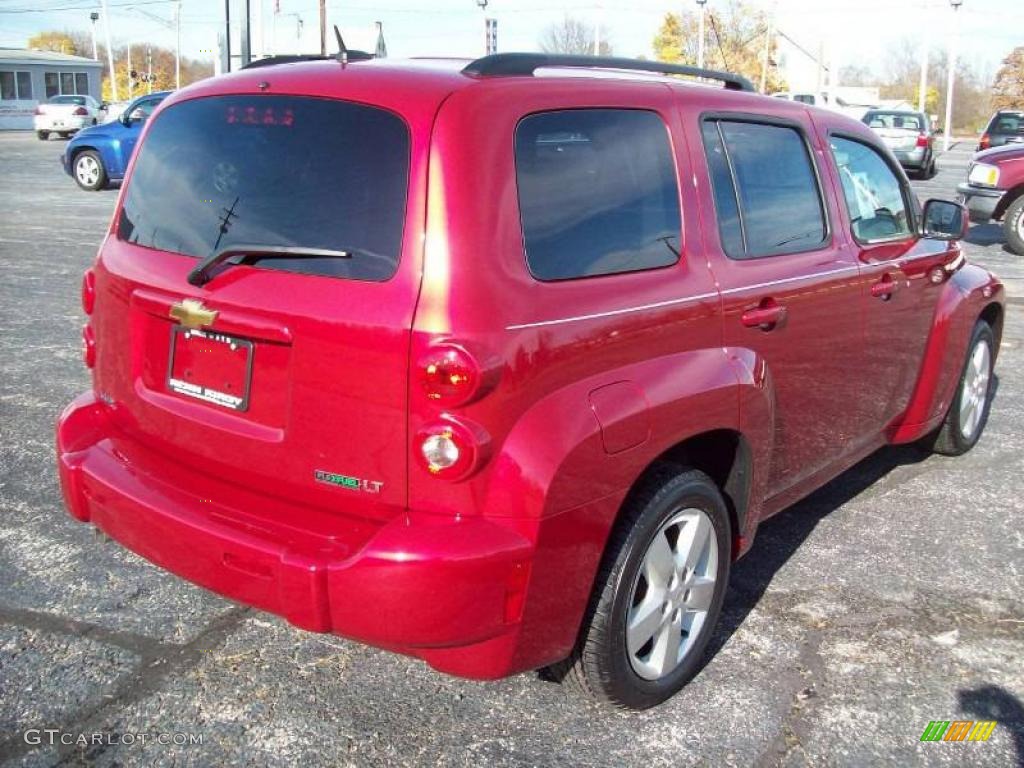 2010 HHR LT - Crystal Red Metallic Tintcoat / Gray photo #3