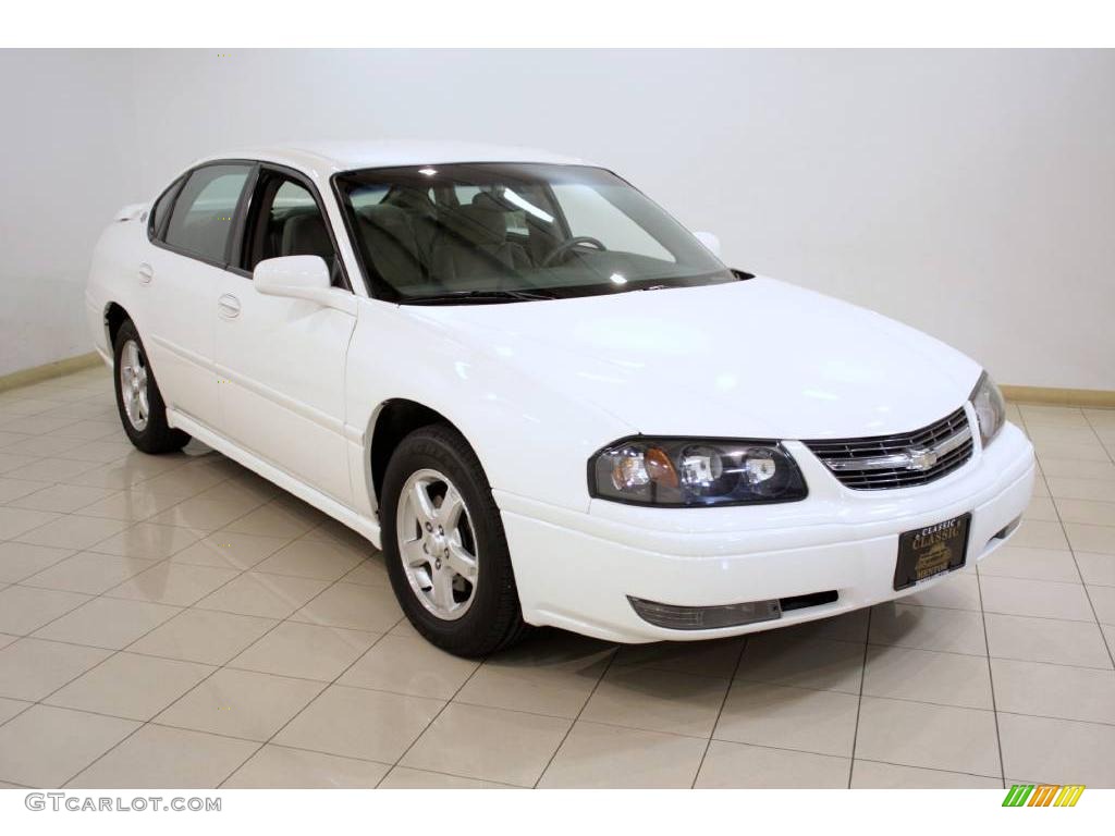 2005 Impala LS - White / Medium Gray photo #1