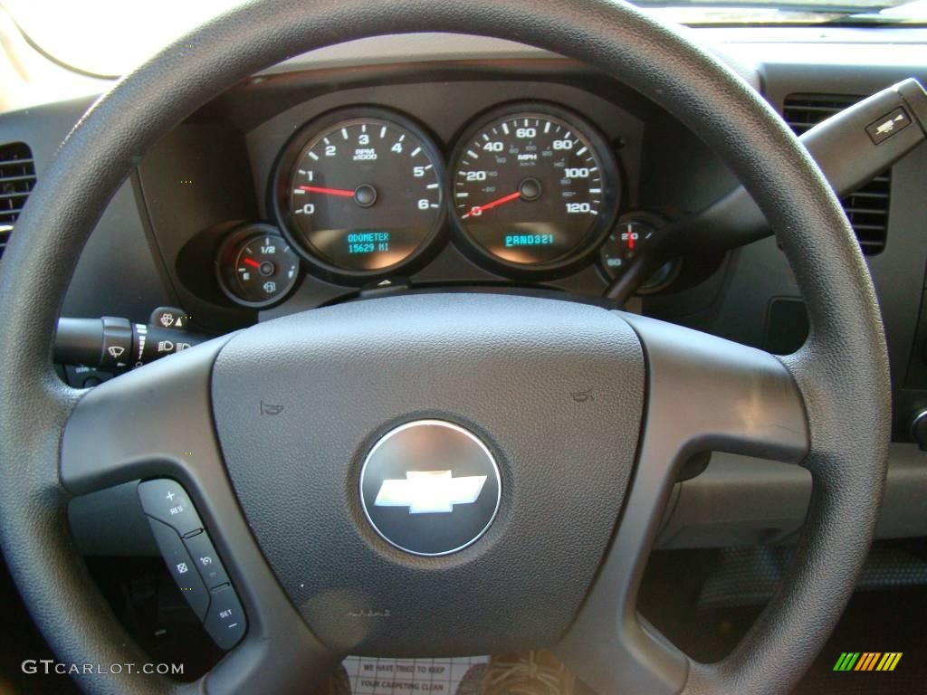 2008 Silverado 1500 LS Crew Cab - Silver Birch Metallic / Dark Titanium photo #20