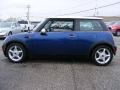 2003 Indi Blue Metallic Mini Cooper Hardtop  photo #6