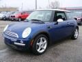 2003 Indi Blue Metallic Mini Cooper Hardtop  photo #7