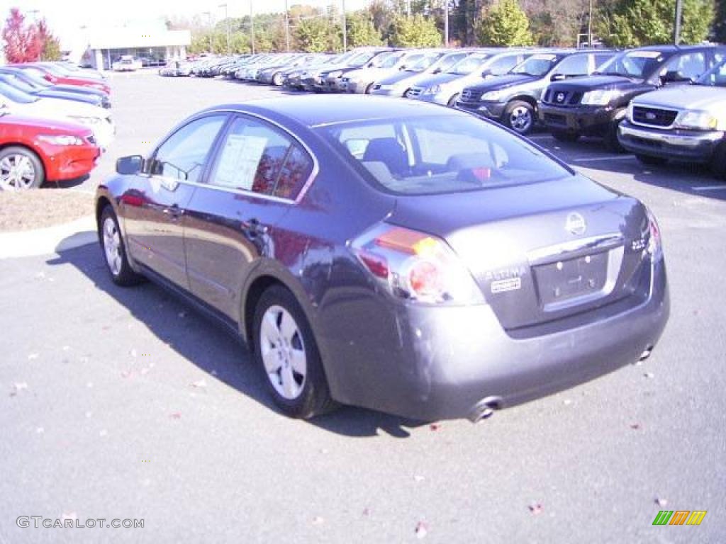 2008 Altima 2.5 S - Dark Slate Metallic / Charcoal photo #2