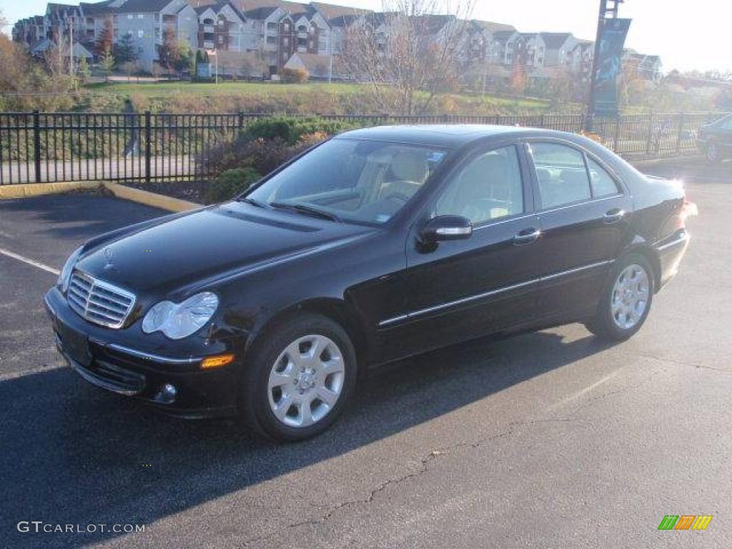 2006 C 280 4Matic Luxury - Black / Stone photo #1